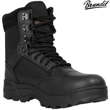 ВОЕННАЯ ТАКТИЧЕСКАЯ ОБУВЬ БЕЗОПАСНОСТИ ЗАЩИТА BRANDIT Trekking Black 48