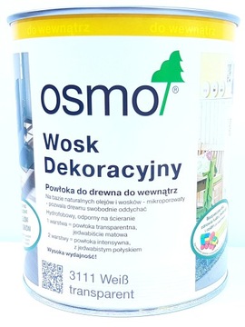 Osmo 3111 WOSK Dekoracyjny 0,125l BIAŁY