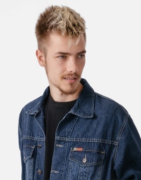 Kurtka Katana Bluza Męska Jeansowa Jupa Jeans Granatowa Dżinsowa J98-1 r L