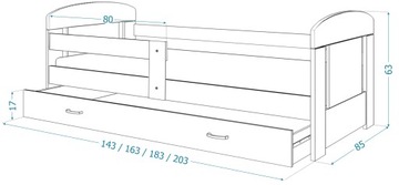 КОМПЛЕКТ МЕБЕЛИ ФИЛИП с ГРАФИКОЙ - BALLET aj