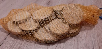 plastry brzozowe,dekoracje 8-10 cm 20szt z dziurką