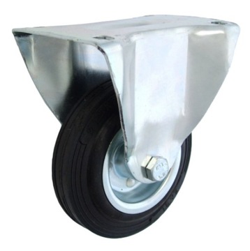 fi 125 KOŁO STAŁE METALOWO-GUMOWE 70 KG