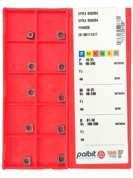 Płytka płytki SPKX 050204 wiertło składane ATUM