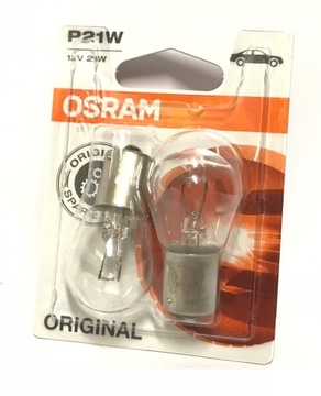 OSRAM ORIGINAL P21W 12V 21W 2 SZT. 7506
