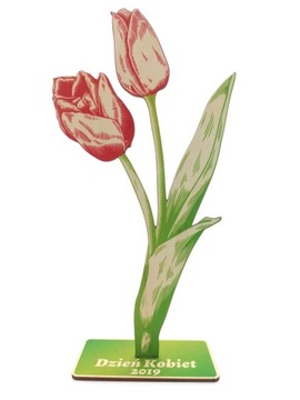 Kwiat TULIPAN prezent Dzień Kobiet 8 marca EKOHIT