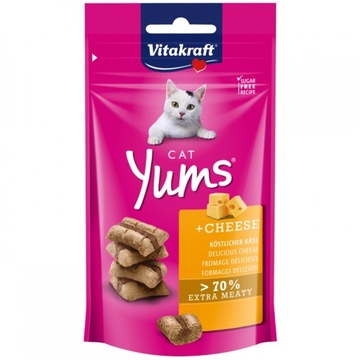Vitakraft Cat YUMS Cheese Ser 40g