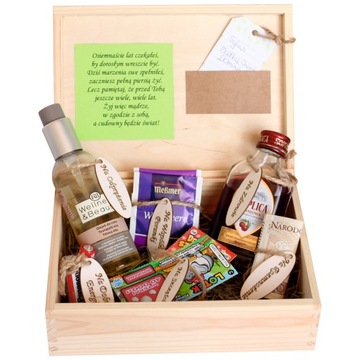 ПОДАРОЧНАЯ КОРОБКА ESSENTIAL НА 18, 26, 30, 40, 50 ДНЕЙ РОЖДЕНИЯ Подарочная коробка