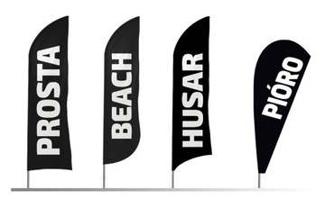 WINDER 290 ПЛЯЖНЫЙ РЕКЛАМНЫЙ ФЛАГ + ВОДНАЯ БАЗА