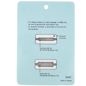 Инструмент для выпрямления ножек интегральных схем