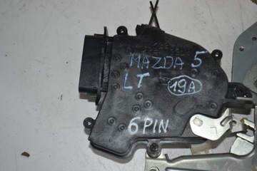MAZDA 5 ZÁMEK LEVÝ ZADNÍ 6PIN DVEŘE POSUVNÉ