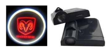 LED LOGO PROJEKTOR HD 3D BEZPRZEWODOWE DODGE
