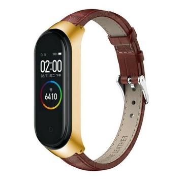 BRANSOLETA PASEK SKÓRZANY DO XIAOMI MI BAND 3/4