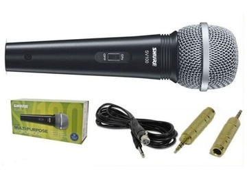 SHURE SV 100 MIKROFON DO KOMPUTERA +KABEL +ADAPTER