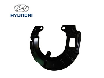 OSŁONA TARCZY HAMULCOWEJ PRZÓD HYUNDAI SANTA FE LEWA