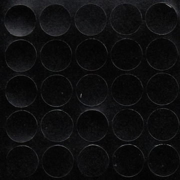 ZAŚLEPKA MEBLOWA SAMOPRZ Fi14 324-CZARNY 25szt