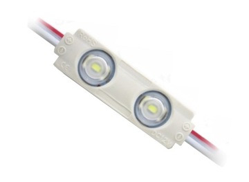 5XModułLED 2diodowy SMD2835 0,72W odlewany W 6000K