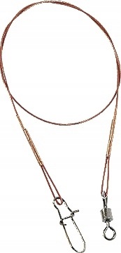 PRZYPON JAXON SUMATO 1x7 NYLON 25cm 10kg 2szt