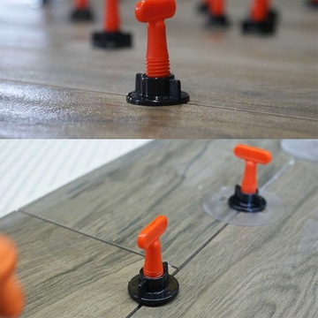 200 зажимов для системы выравнивания плитки + 4 ключа, 400 крестовин