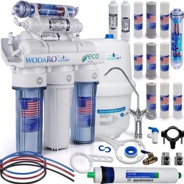 OSMOZA FILTR WODY RO7 wodaRO ECO JONIZATOR ZAPAS
