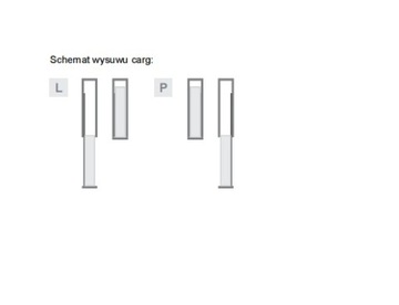 KOSZ CARGO 20 MAXI BOCZNE MAXIMA 15 grafit REJS LEWA strona