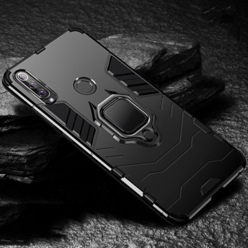 КОЛЬЦО-ДЕРЖАТЕЛЬ ARMOR CASE ДЛЯ HUAWEI Y6P + СТЕКЛО