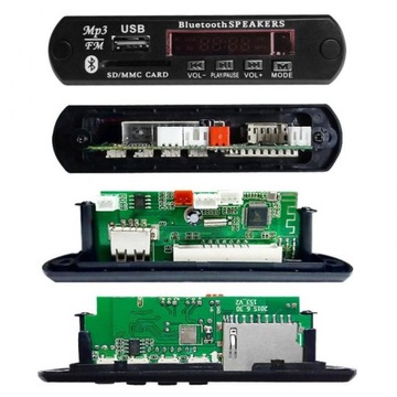 МОДУЛЬ BLUETOOTH-ПЛЕЕРА MP3 AUX РАДИО ПУЛЬТ ДУ USB