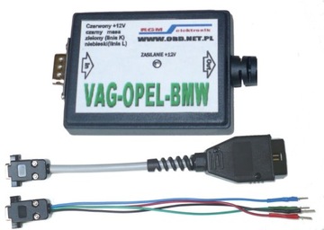 INTERFEJS TESTER DIAGNOSTYCZNY VAG OPEL BMW wtyki