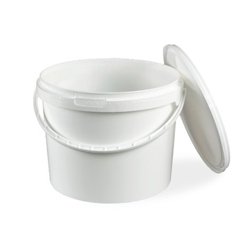 Wiadra plastikowe 10 l. Pakiet 200 szt.