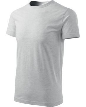 MALFINI BASIC 129 SOLIDNA męska koszulka BAWEŁNIANA T-shirt 160g L