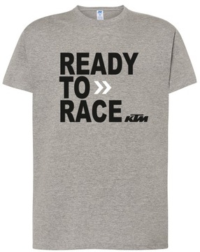 Męska KOSZULKA T-shirt KTM RACING na prezent 5XL