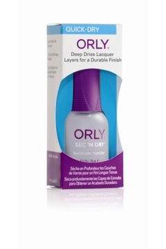 ORLY Sec N' Dry 18 ml - wysuszający top do lakierów klasycznych