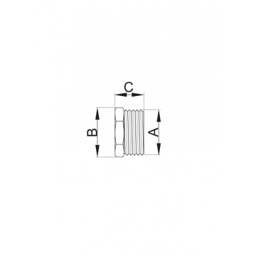 ХРОМИРОВАННАЯ ЗАГЛУШКА 1/2