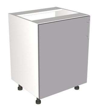 КОМПЛЕКТ КУХОННОГО ШКАФА SIMPLE C. МАТОВЫЙ СЕРЫЙ.