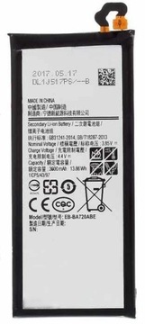 BATERIA SAMSUNG GALAXY A7 2017 A720 EB-BA720ABE