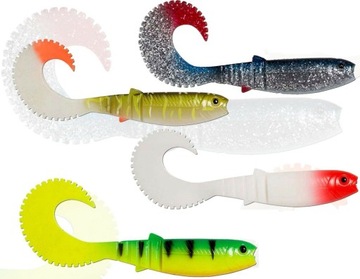 KOMPLET_4szt ! Savage Gear _ GUMY CANNIBAL 10cm