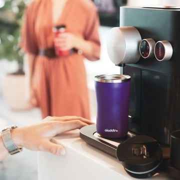 Термокружка CAFE Leak-Lock белая 0,25л Aladdin