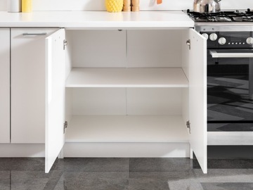 Meble Kuchenne Max 2,4 m - Czarny Połysk