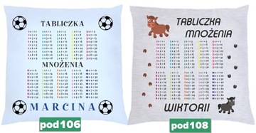 ОБРАЗОВАТЕЛЬНЫЕ ПОДУШКИ ТАБЛИЦА УМНОЖЕНИЯ АЛФАВИТ