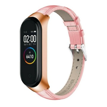 BRANSOLETA PASEK SKÓRZANY DO XIAOMI MI BAND 3/4