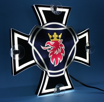 Световой крестовый знак 434_Wiking LOGO TIR