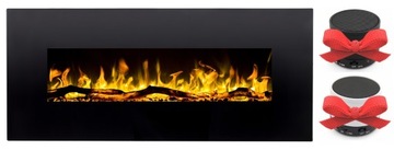 Kominek elektryczny AFLAMO ALBION 50 NH CZARNY