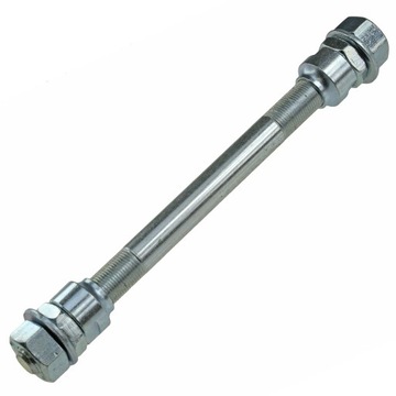 OŚ KOŁA PRZÓD WIANEK Z KONUSAMI ROMET KOMAR OGAR