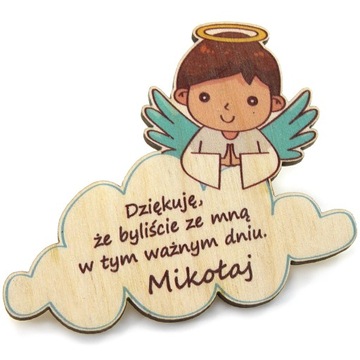 Komunia MAGNES podziękowanie dla gości prezent