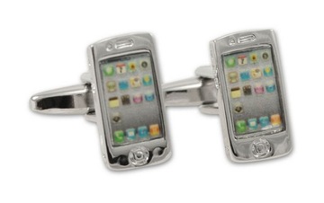 Tematyczne Spinki do Mankietów-ALTIES- TELEFON