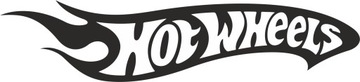 HOTWHEELS - naklejka - 10 x 2,3 cm