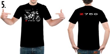 Футболка с принтом Kawasaki Z750 Z750S R