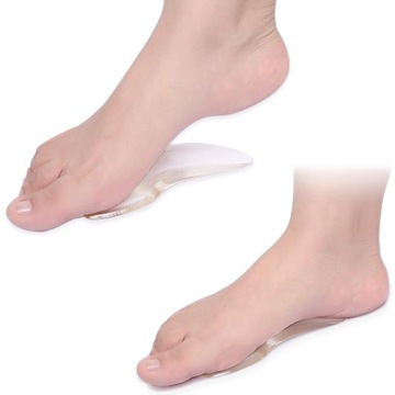 Płaskostopie wzdłużne kliny żelowe wklejane r. M nr Wbs12