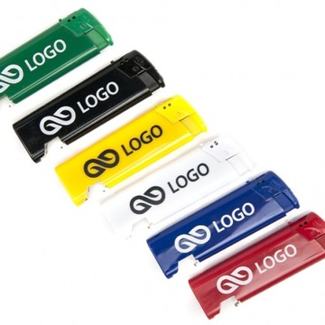 ЗАЖИГАЛКИ С НАПЕЧАТАННЫМ РЕКЛАМНЫМ ЛОГОТИПОМ 100 ШТ.