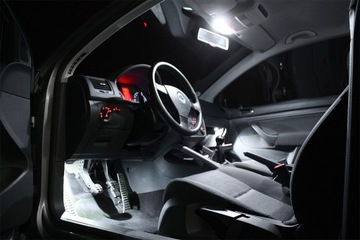 VW GOLF MK5 Комплект светодиодного ксенонового освещения салона