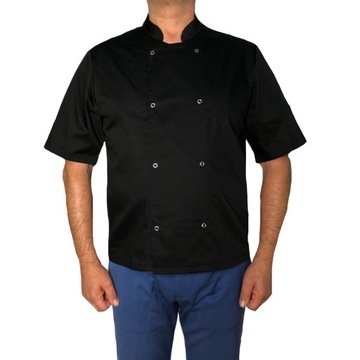 Толстовка шеф-повара, халат, черная, РК, кнопки, размер. XXXL